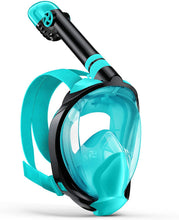 Load image into Gallery viewer, Full Face Snorkel Mask